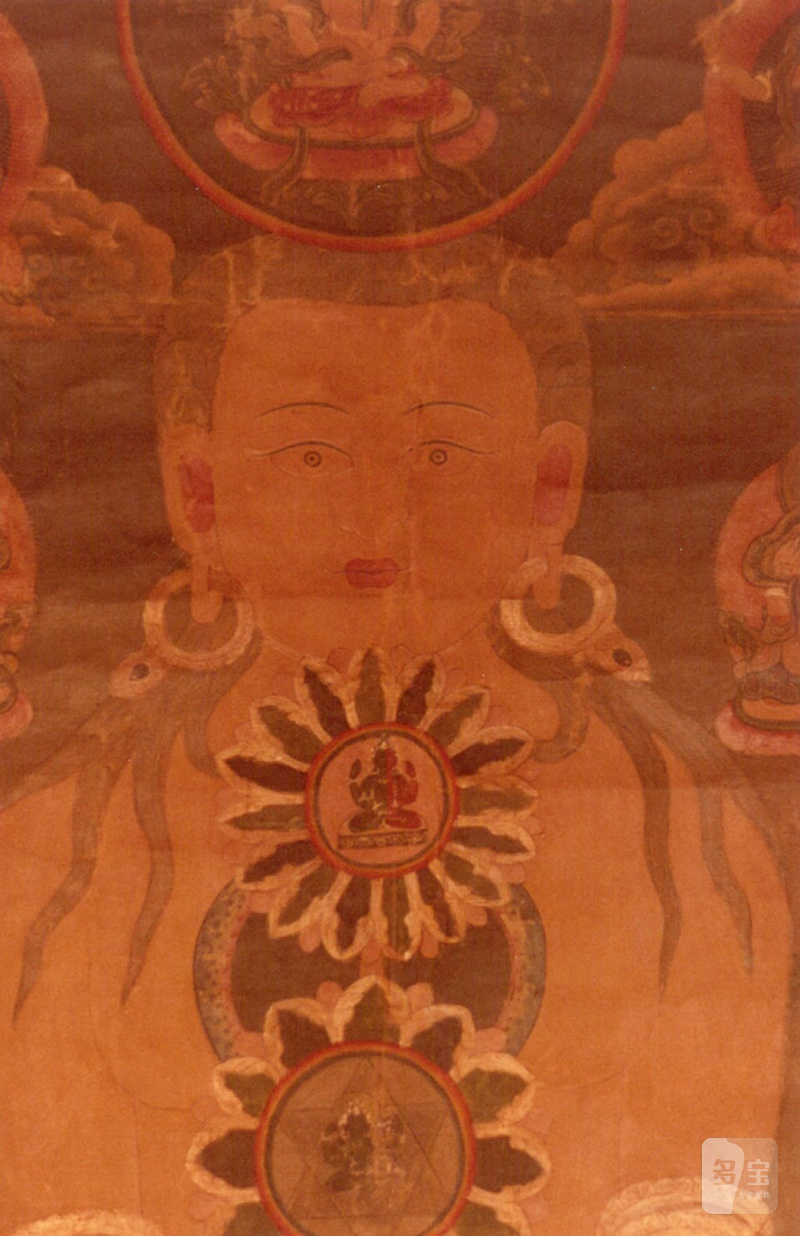 尼泊爾 十九 / 二十世紀 神我唐卡 設色布本 - 图5